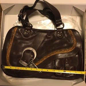Vintage Dior double Gaucho bag Never carried this bag in mint condition